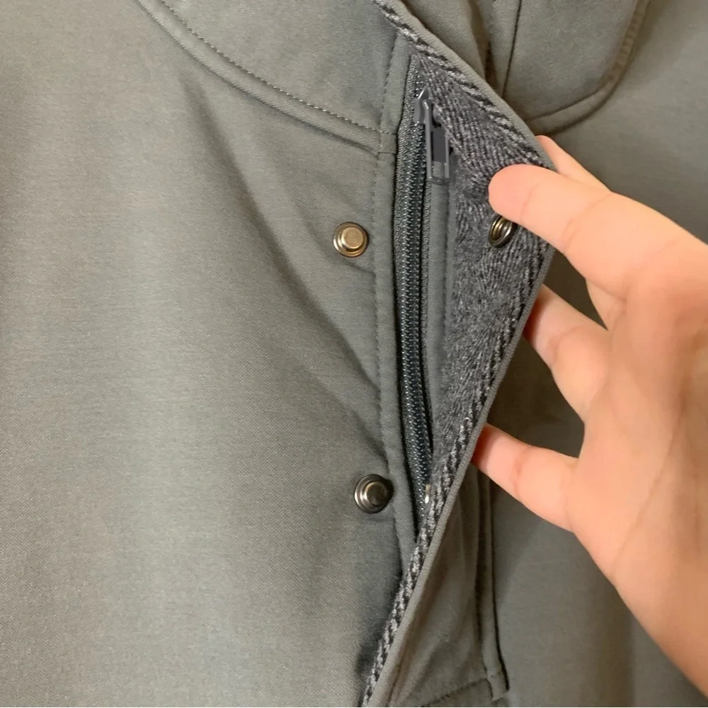BYLT Mens Elite + Pull over Jacket Dark Gray XXXL - Picture 6 of 10